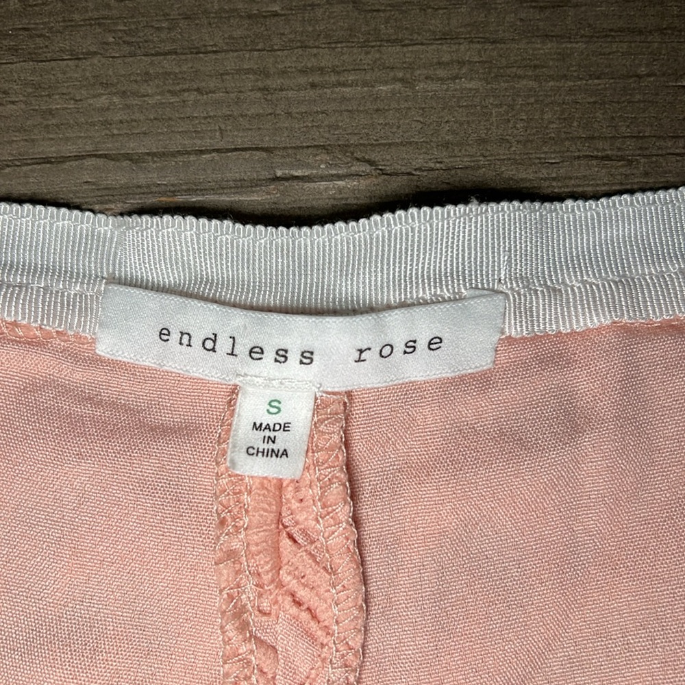 Endless Rose Pink Lace Shorts Small - Picture 5 of 8